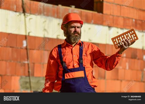 Brickwork Man Takes Image And Photo Free Trial Bigstock