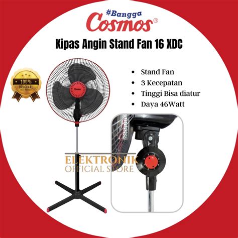 Jual COSMOS KIPAS ANGIN 16 XDC STAND FAN 16XDC 16 XDC Kipas Angin