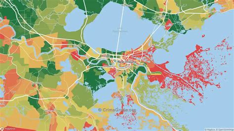 The Safest And Most Dangerous Places In Jefferson Parish La Crime