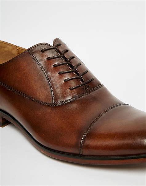 Aldo Maric Leather Shoes In Brown For Men Lyst