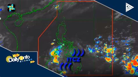 Ptv Info Weather Itcz Nakakaapekto Sa Bansa Youtube