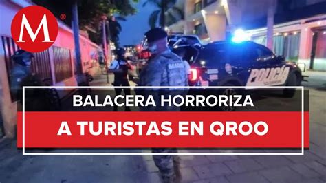 Balacera En Playa Del Carmen Deja Tres Heridos Y Cinco Detenidos YouTube