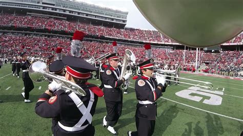 Ohio State University Marching Band Pregame Vs Msu Tony Simon