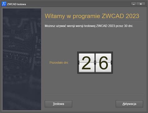 Instalacja I Aktywacja ZWCAD Program Do Projektowania ZWCAD