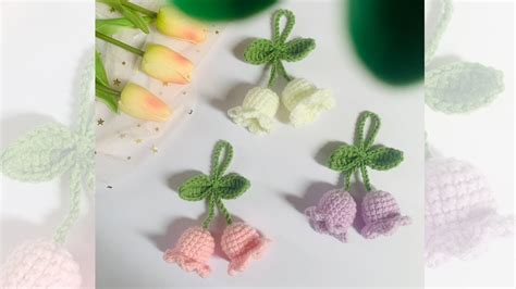 English Sub H Ng D N M C Hoa Linh Lan Hoa Chu Ng Crochet Lily Of