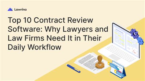 Top 10 Contract Review Software For Lawyers And Law Firms Lawrina