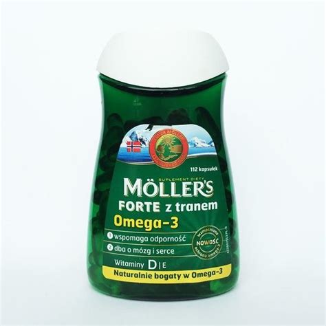 Mollers Forte Cod Liver Oil Omega 3 In Capsules 112 Pcs Supplements