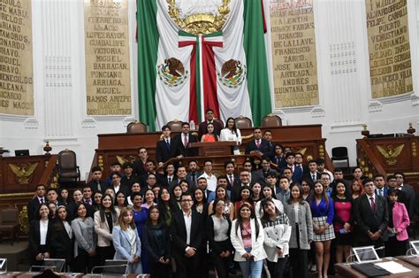 Congreso local recibió a personas jóvenes de todo el país