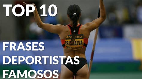 Top 10 Frases Motivadoras De Deportistas Famosos 💪 Youtube