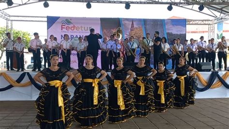 Banda Municipal De Naranjo Y Grupo Folkl Rico De La Municipalidad