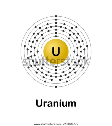 Vector Illustration Electron Configuration Diagram Element Stock Vector ...