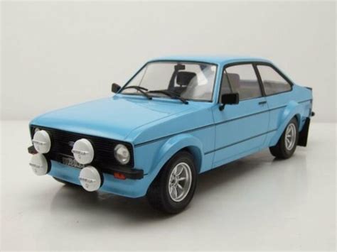 Ixo Models Modellauto Ford Escort Mk Ii Rs Rhd Hellblau