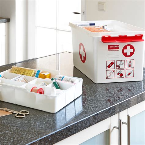 Xl First Aid Storage Box Litre Store