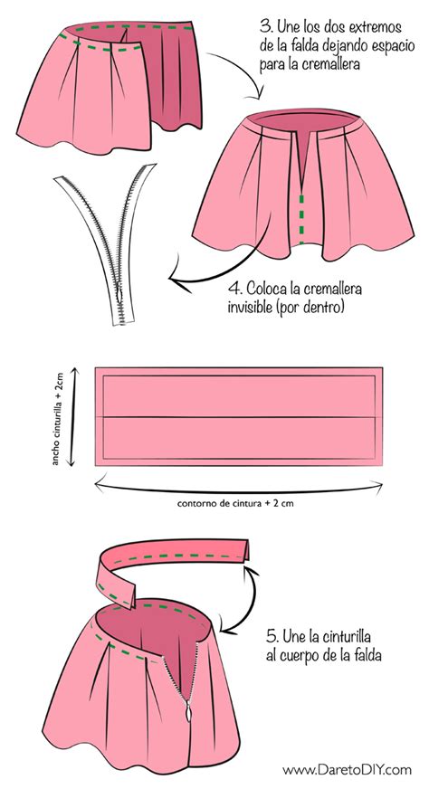 Tutorial Como Hacer Una Pollera Tableada