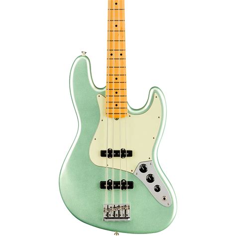 Fender American Professional Ii Jazz Bass Maple Fingerboard Mystic Surf Green Musicians Friend