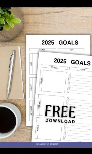 Free January Printable Planners The Authentic Assistant