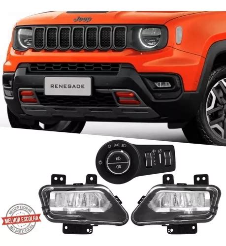 Kit Farol De Milha Neblina Super Led Renegade Jeep 2023 Parcelamento