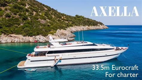 AXELLA 33 5M Crestitalia Yacht For Charter In Turkey YouTube