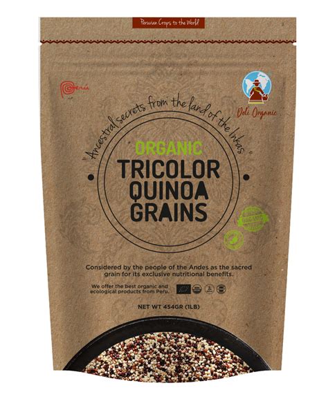 Tricolor Quinoa Grains Deli Organic