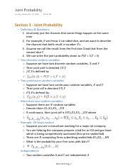 Understanding Joint Probability: Definition, Notations, and | Course Hero