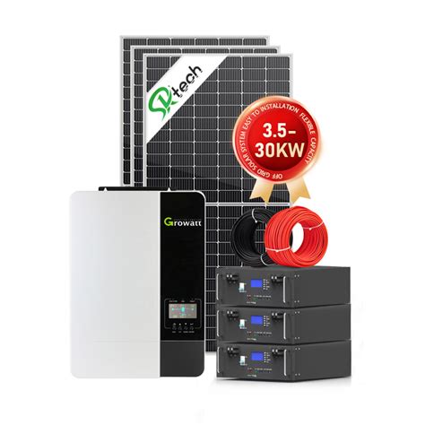 Growatt Kva Off Grid Solar Energy System Kw With Ce Tuv Certificate