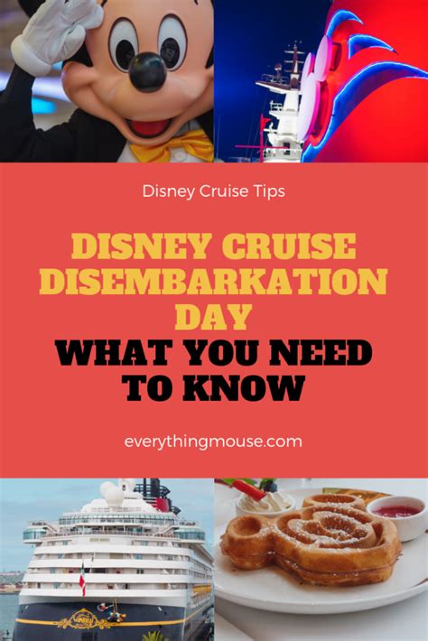 Disney Cruise Disembarkation What You Need To Know Artofit