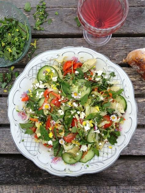 Kräutersalat Salate gesund Leckere salate Kräuterküche