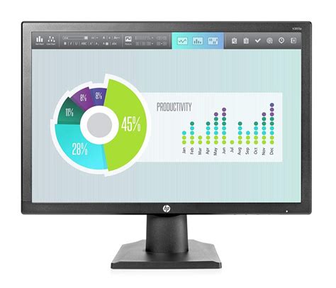 Hp V P Inch Ips Led Backlit Hd Computer Monitor With Vga Black