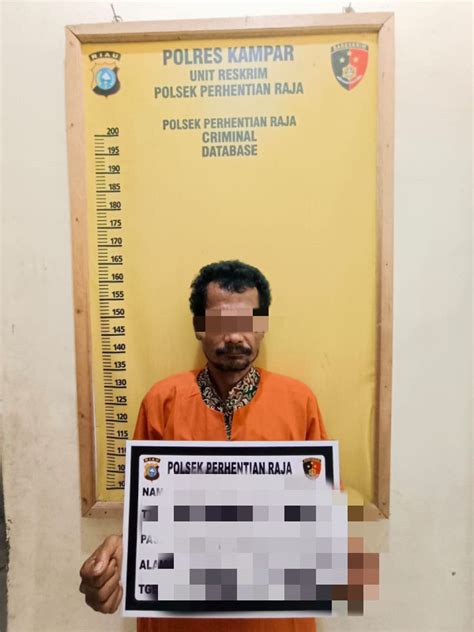 Curi Sepeda Motor Warga Pekanbaru Di Ringkus Polsek Perhentian Raja