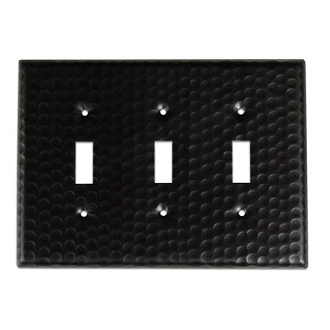 3 Black Light Switch Plates Wall Plates The Home Depot