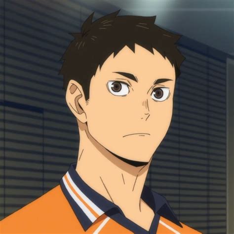 𖤛 𝗜𝗖𝗢𝗡 𖤠 Daichi Sawamura Haikyuu Anime Anime Characters