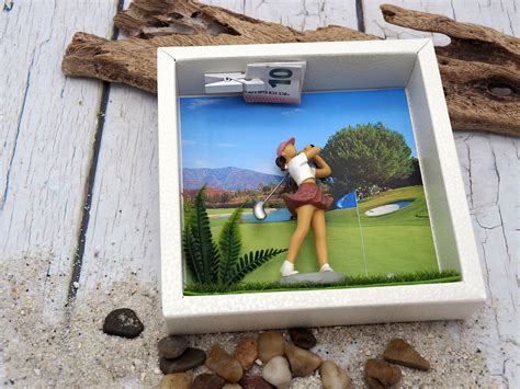 Geldgeschenk Verpackung Golf Frau Gutschein Golfzubehör Hobby