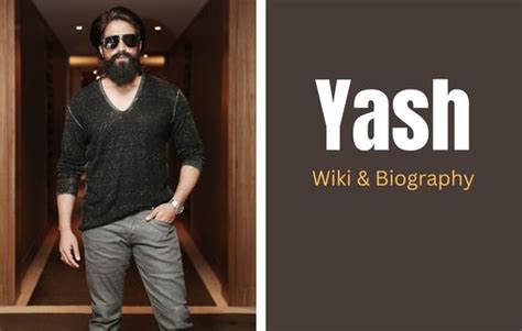 Yash Wiki, Biography, Age, Wife, Family, Education, Height, Weight ...