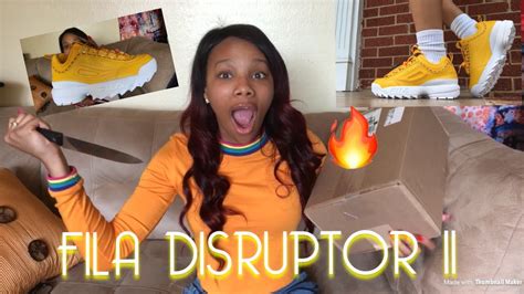 Unboxing Fila Disruptor Ii Review On Feet Youtube