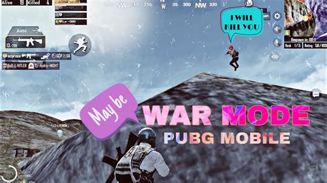 PUBG Mobile War Mode Ft RAWNXT GAMER IPad Gameplay YouTube