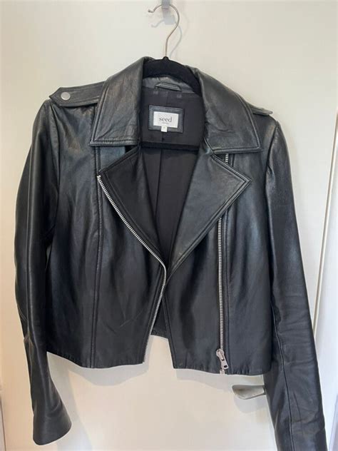 Seed Heritage - Seed Leather Jacket on Designer Wardrobe