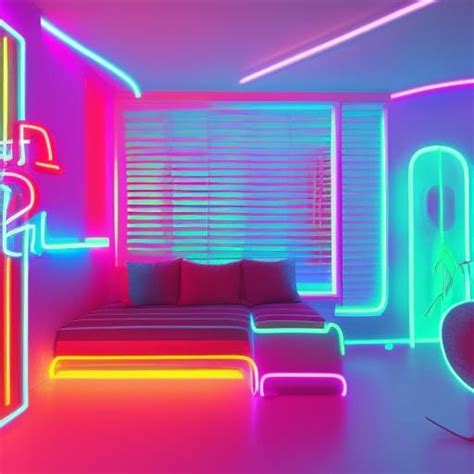 The Neon House Ai Generated Artwork Nightcafe Creator