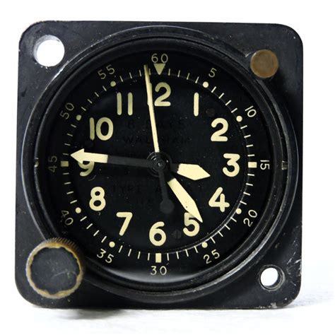 Aircraft Clock 8 Day Type A 13a 1 Usaf 1965 Aeroantique