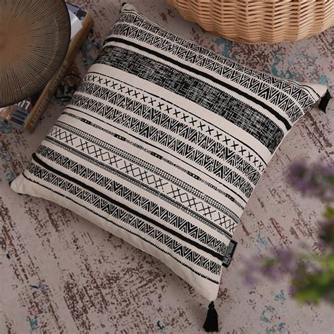 Sierkussen Boho Yuna X Cm Katoen Polyester Gek Op Kussens