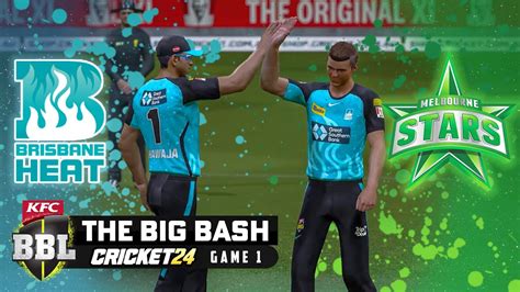 Bbl Brisbane Heat V Melbourne Stars Match Cricket Youtube