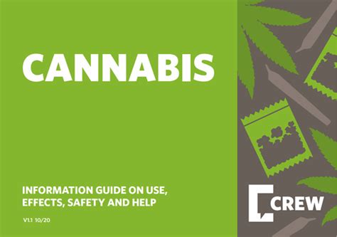 Cannabis User Guide Drink Drug Hub