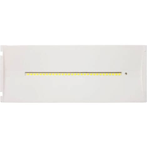 Lampada Di Emergenza LED Parete Incasso 4W Luce Fredda 270 LUMEN Ck 0U90