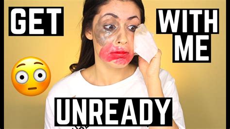 Get Unready With Me How I Remove My Makeup Skincare Routine Youtube