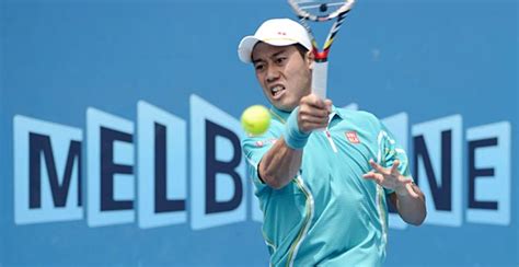 全豪オープン男子シングルス1回戦：男子テニス 錦織圭 2012～ 写真特集：時事ドットコム