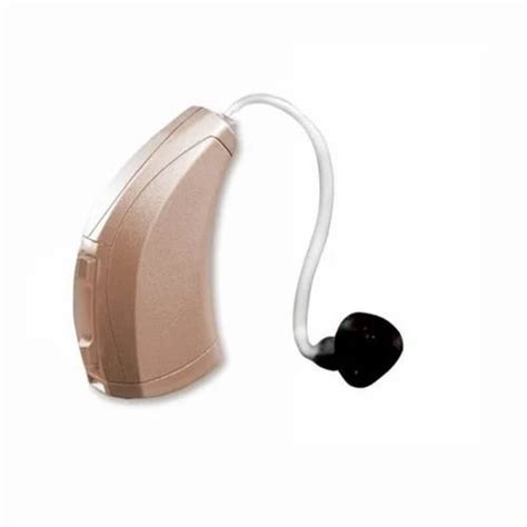 Digital Starkey Sand Beige Evolv AI 1200 Hearing Aids Receiver In