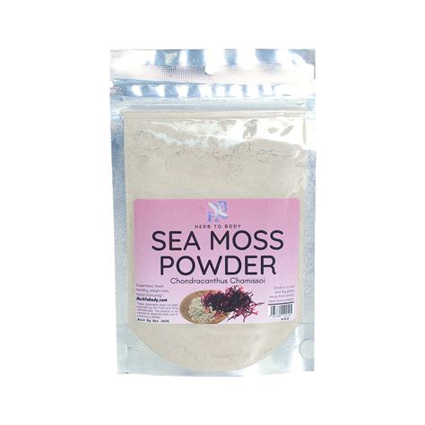 Irish Sea Moss Powder (Chondracanthus Chamissoi) 4oz - Herb To Body