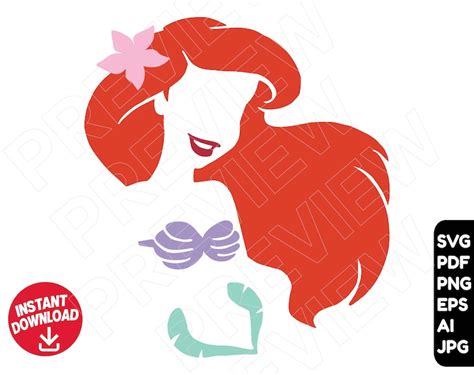 Ariel Profile Svg