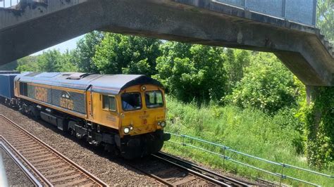 Class 66 66726 Sheffield Wednesday GB Railfreight GBRf YouTube