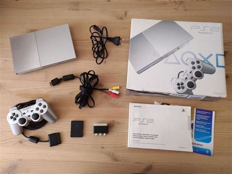 Sony Playstation 2 Slim Silber Mit OVP Kaufen Auf Ricardo