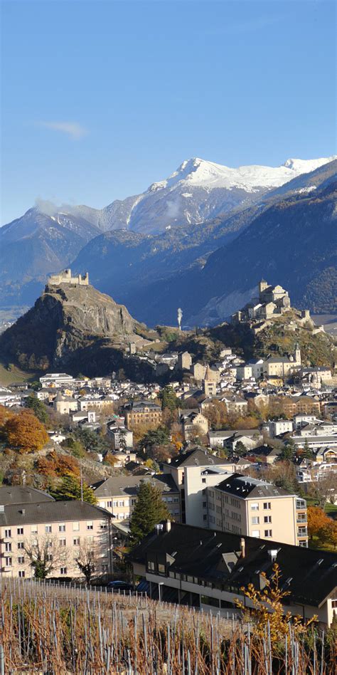 Valère Castle - Valais, Switzerland - A fortified church built 1100 by ...